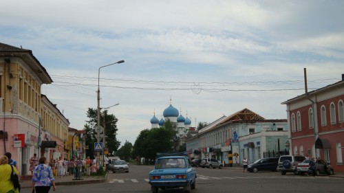 Вид города с центральной площади