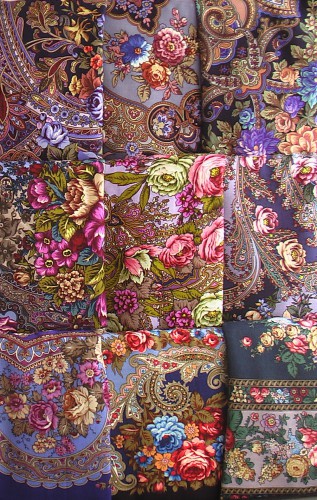Синие, серо-голубые