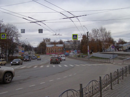 с этого же места вид влево..
