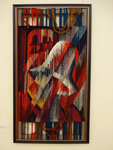 Шевченко Г. Гобелен &quot;Набат&quot;.2010 г. Шерсть, х.б. ручное ткачество