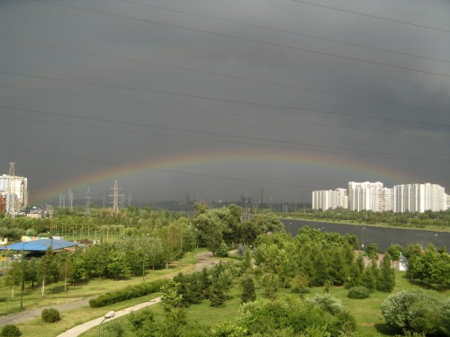 Мост из Братеева в Марьино