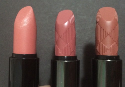 Armani Beige 102, Burberry English Rose и Copper