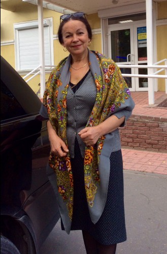 У самовара 979-1, старинный рисунок восстановлен Еленой Фаворитовой, 2010 год