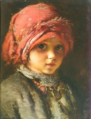 К.Е.Маковский.  Девочка в красном платке.jpg