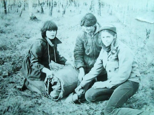 14 лет, мы в походе