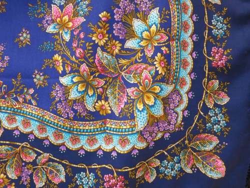Уральский сказ 1385-14 Клара Зиновьева  и Северное сияние 1625-15 (110х110 ) Наталья Белокур