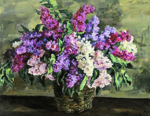 Сирень в корзине (Героическая), 1933. Кончаловский Петр Петрович (1876-1956).jpg