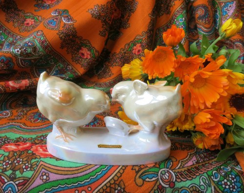 "Летние фантазии" 969-3 и фарфор Фридрихрода