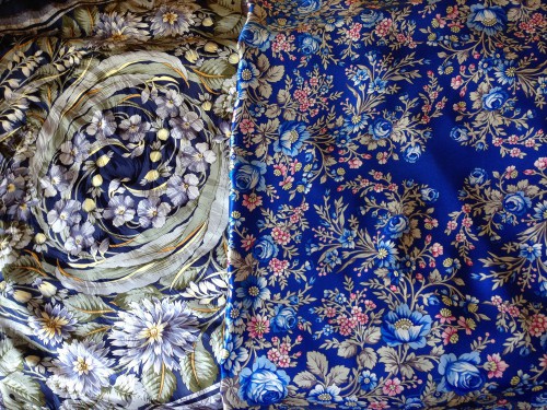 Полнолуние 716 - 14, В.Фадеева, жаккард, 89 * 89 и Мария737 - 15, И.Дадонова, атлас, 89 * 89