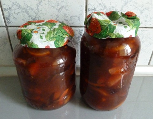 Яблочно-сливовое варенье
