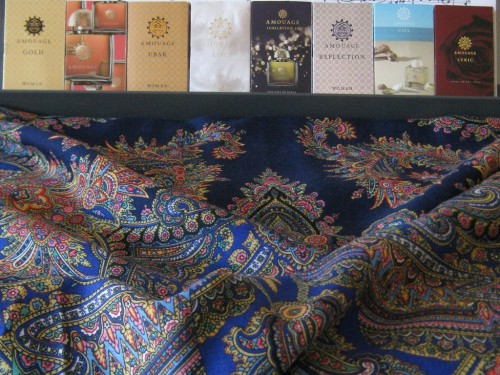 пробники Amouage и Волшебный узор 1290-14 Наталья Белокур