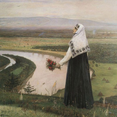 Михаил Васильевич Нестеров На горах. 1896