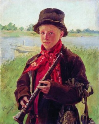 Иван Куликов Пастушок. 1909