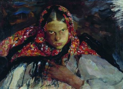 Филипп Малявин Крестьянская девушка 1910-е