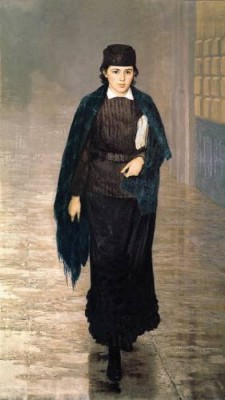 Николай Ярошенко Курсистка. 1883
