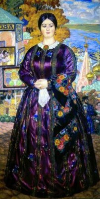 Борис Кустодиев Купчиха 1915