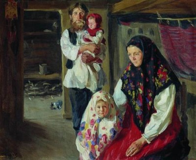Иван Куликов Семья лесника. 1909
