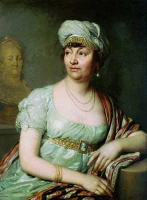 В.Боровиковский Портрет ...Луизы де Сталь 1812