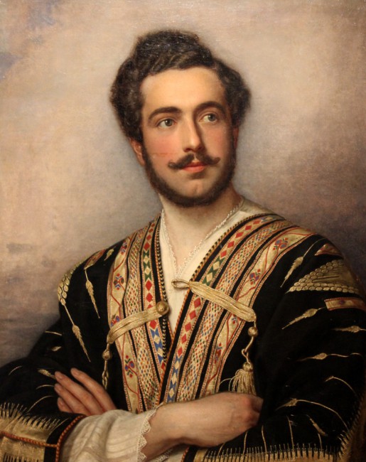 Портрет князя Гагарина. Художник Штилер.