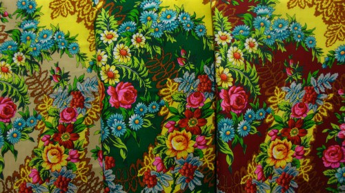 три шали &quot;Рябинушка&quot; - 385-0, 385 -9, 385 -5  Автор: Регунова Екатерина
