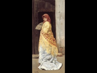 Jose Gallegos Y Arnosa The_Yellow_Shawl1