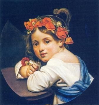 О.Кипренский Девочка в венке из маков с гвоздикой в руке_Мариучча_1819.jpg