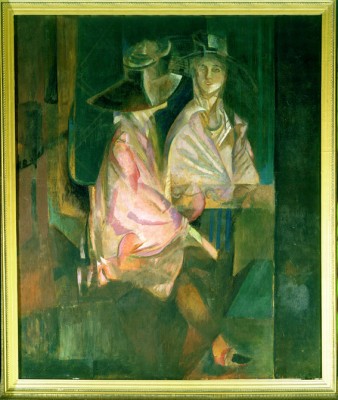 Георгий Якулов Портрет Алисы Коонен 1920 г.