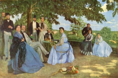 Фредерик Базиль, Семейный сбор, 1867