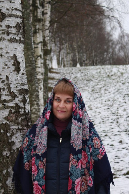 &quot;Молитва&quot; 353-15 Галина Сотскова -1992 год, переработанный рис. 30-х годов шали &quot;Круг&quot;, К. Аболихин