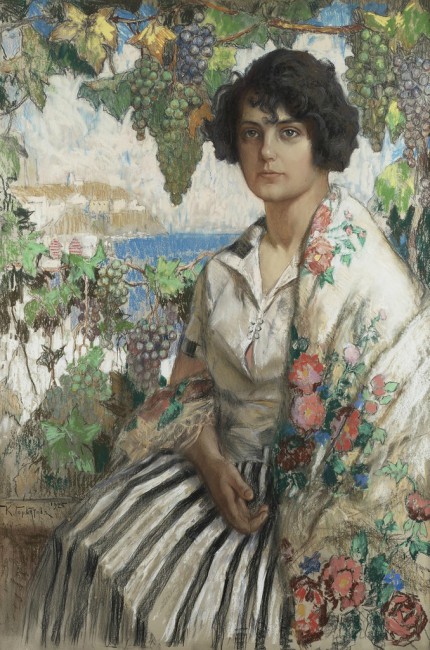 1925 г. Портрет молодой женщины
