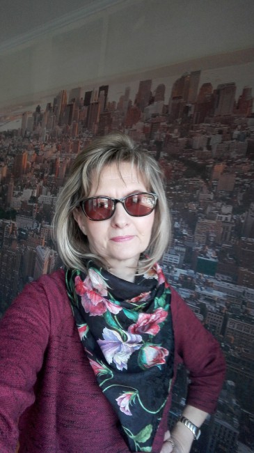 Платок шелковый (жаккард) &quot;Анютины глазки&quot;, вид 18, 89х89 см, Художник: Фадеева Валерия