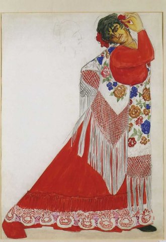 Гончарова Н.С. Костюм цыганки
