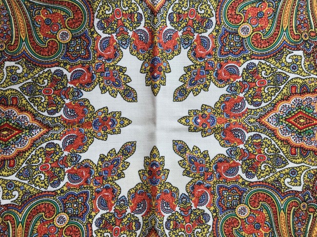 "Драгоценная", вид 1, 148х148см<br />Старинный рисунок. Восстановлен Т. Сухаревской