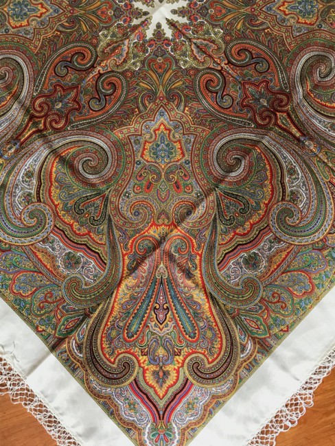 "Драгоценная", вид 1, 148х148см<br />Старинный рисунок. Восстановлен Т. Сухаревской