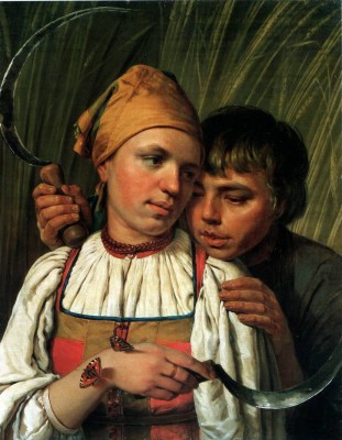 Алексей Васнецов Жнецы 1825