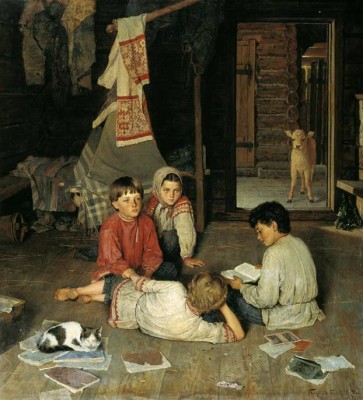 Н.П.Богданов-Бельский Новая сказка