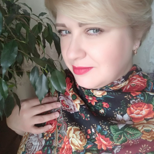 Цветочные бусы 18