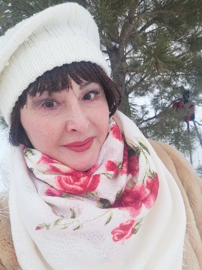 Розы на снегу, вид 1, 146х146, Фадеева Валерия
