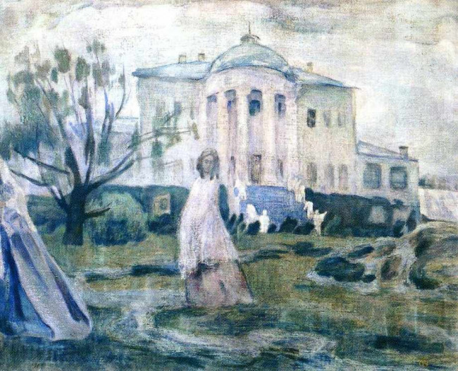 Борисов-Мусатов. &quot;Призраки&quot;.