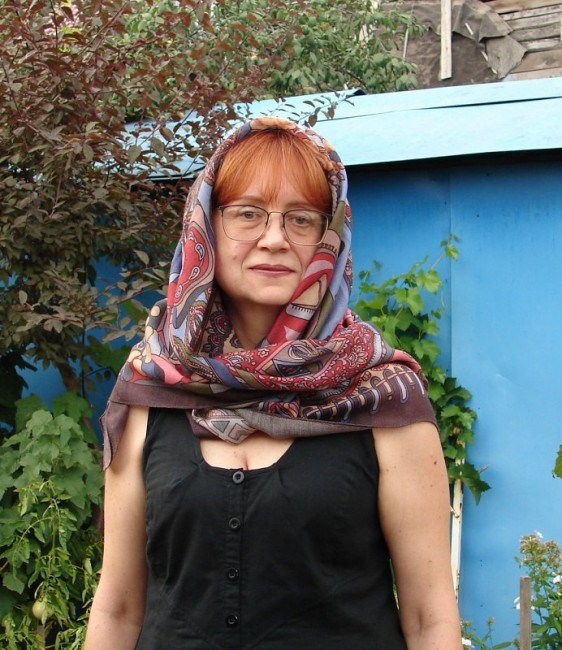 Платок &quot;Весенняя фантазия&quot;, -17, 115х115 см, Жукова Елена