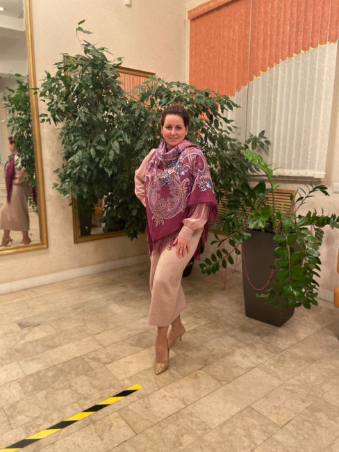 Луч солнца золотого шерсть 125*125