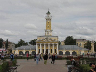 В Костроме вот такая пожарная каланча