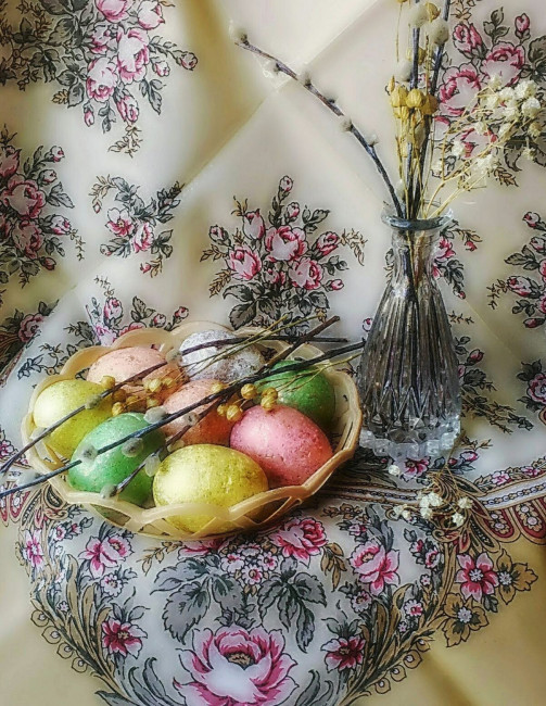 Весенняя нежность 1, Т.Сухаревская, батист