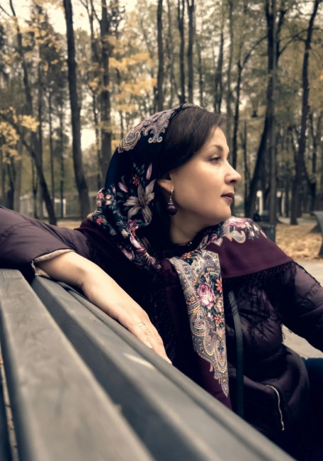 Платок &quot;Донские зори&quot; 8