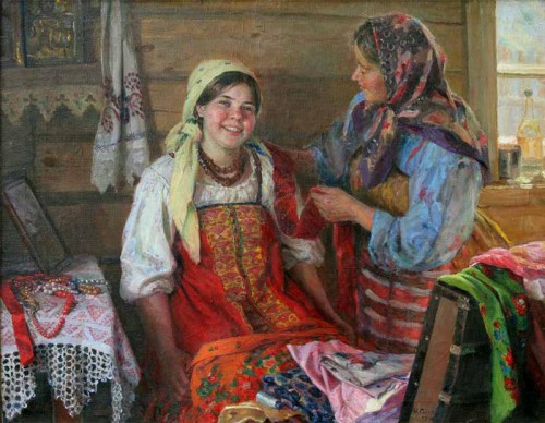 Собираются в гости 1941.jpg