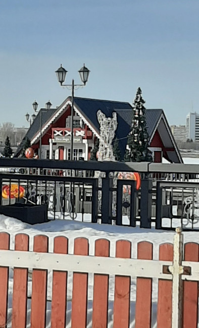 Дом Деда Мороза на набережной