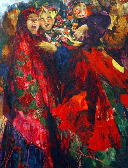 Филипп Малявин. Крик. 1925 ППБ_271.jpg