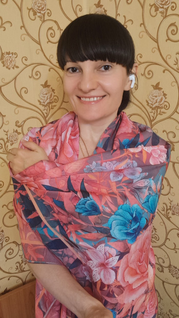 Цветочный ветер 3   вискоза 135 см