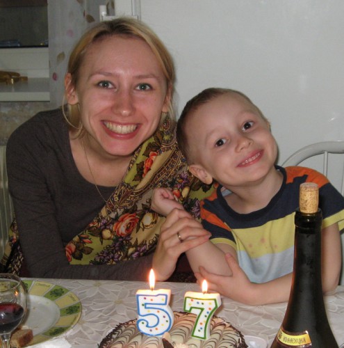 Цветы под снегом 07 (ну, вы же понимаете кому из нас 7, а кому 5 лет, да?)