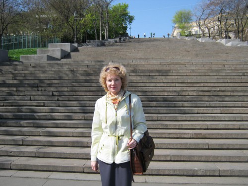 Искушение-5 (И.Дадонова) на Потёмкинской лестнице... 26.04.12